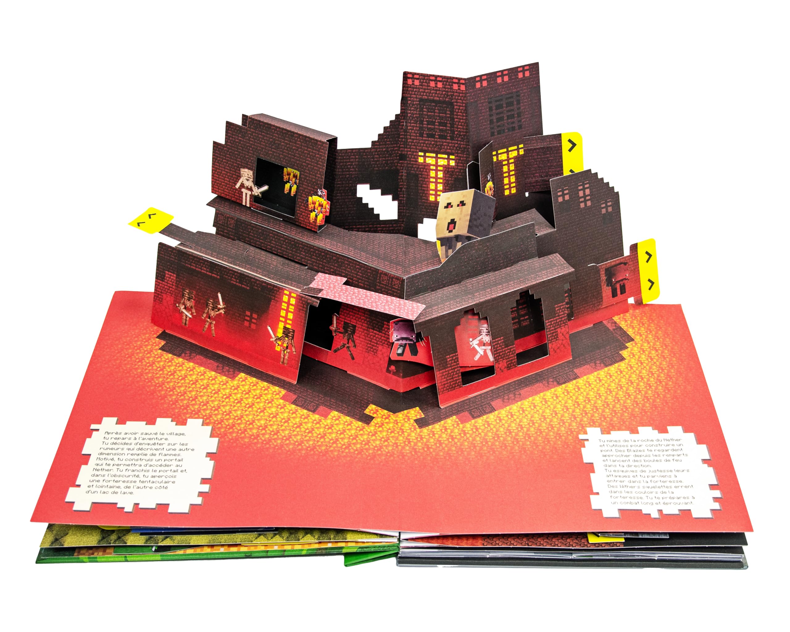 MineCraft, le pop-up officiel