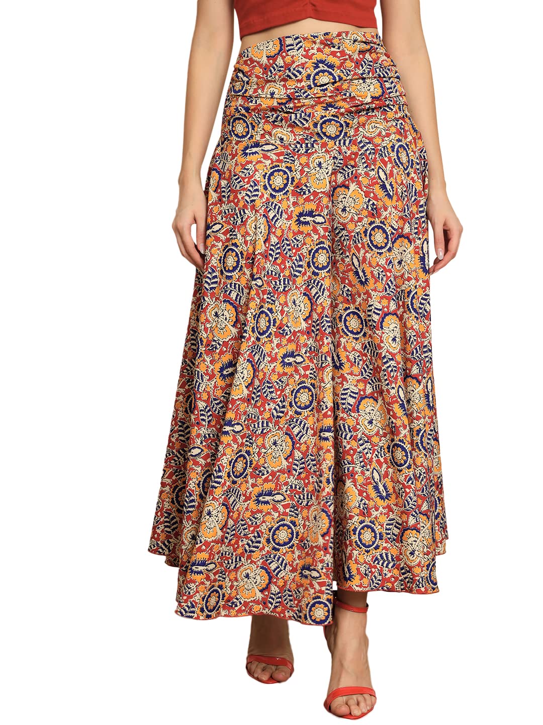 trend arrest.ed Women's Flowy Pants (P7048_Multi_2XL) Multicolour-picture-28