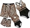 IFFEI Mommy and Me Family Matching Swimsuits Women One Piece Swimsuit Tummy Control Bathing Suits