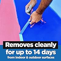 Vista 6 de ScotchBlue Original Multi-Surface Painters Tape, 1 Inch Wide (0.94 In. x 60 Yds), 9 Rolls, Blue Paint Tape Protects Surfaces and Removes Easily