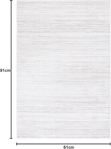 Vista 299 de SAFAVIEH Vision Collection VSN606F - Tapete de 6 pies x 9 pies, crema, moderno, ombré, no desprende pelo, fácil cuidado, para zonas de alto tráfico