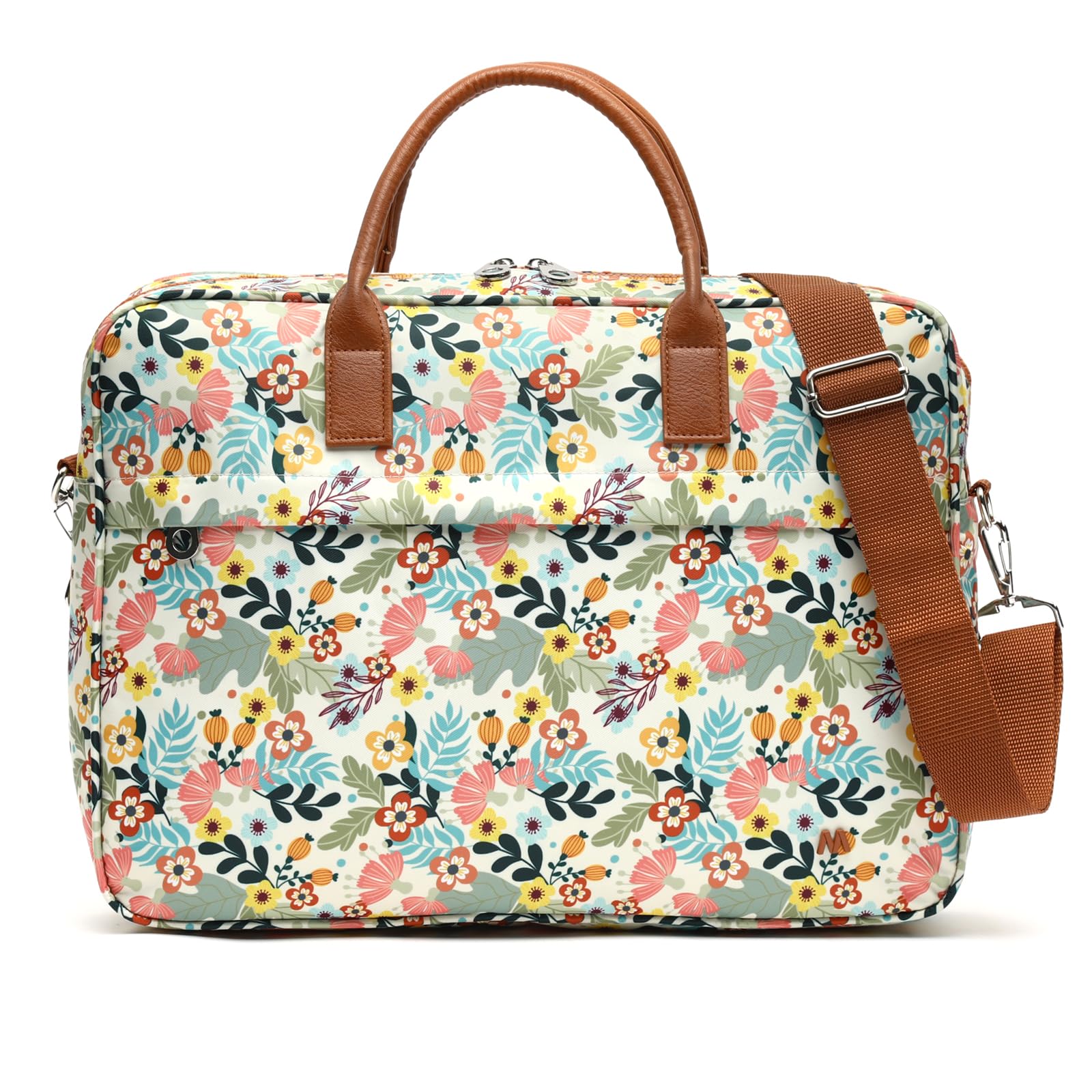 MISAKO Atsu torba na laptopa z nadrukiem damska - Atsu Beige 29 x 7 x 40 cm