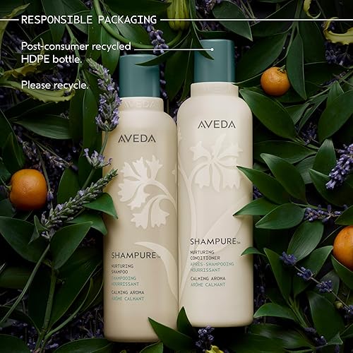 Miniatura 10 de Aveda Shampure Nurturing Conditioner for Fine to Medium Hair | Lightweight Conditioner | 98% Naturally Derived* | Calming Aroma of Lavender & Ylang