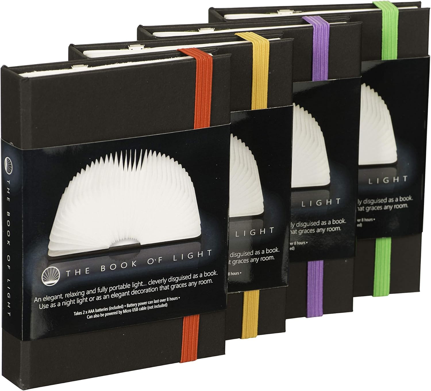 Funtime Gifts The Book of Light, Paper, Integrated, 1 W, White