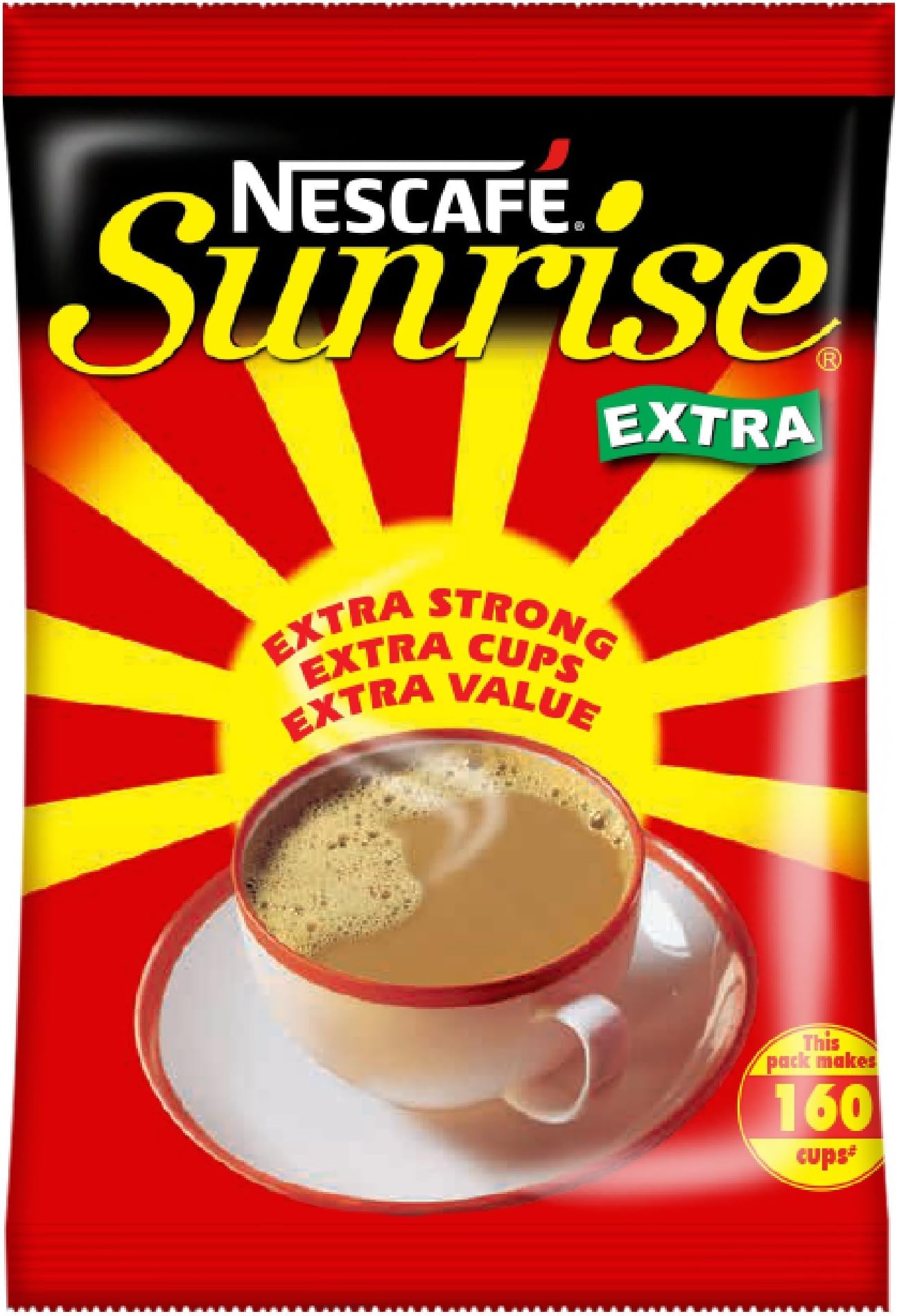 NESCAFE Sunrise Extra Sachet, 5 x 200 g