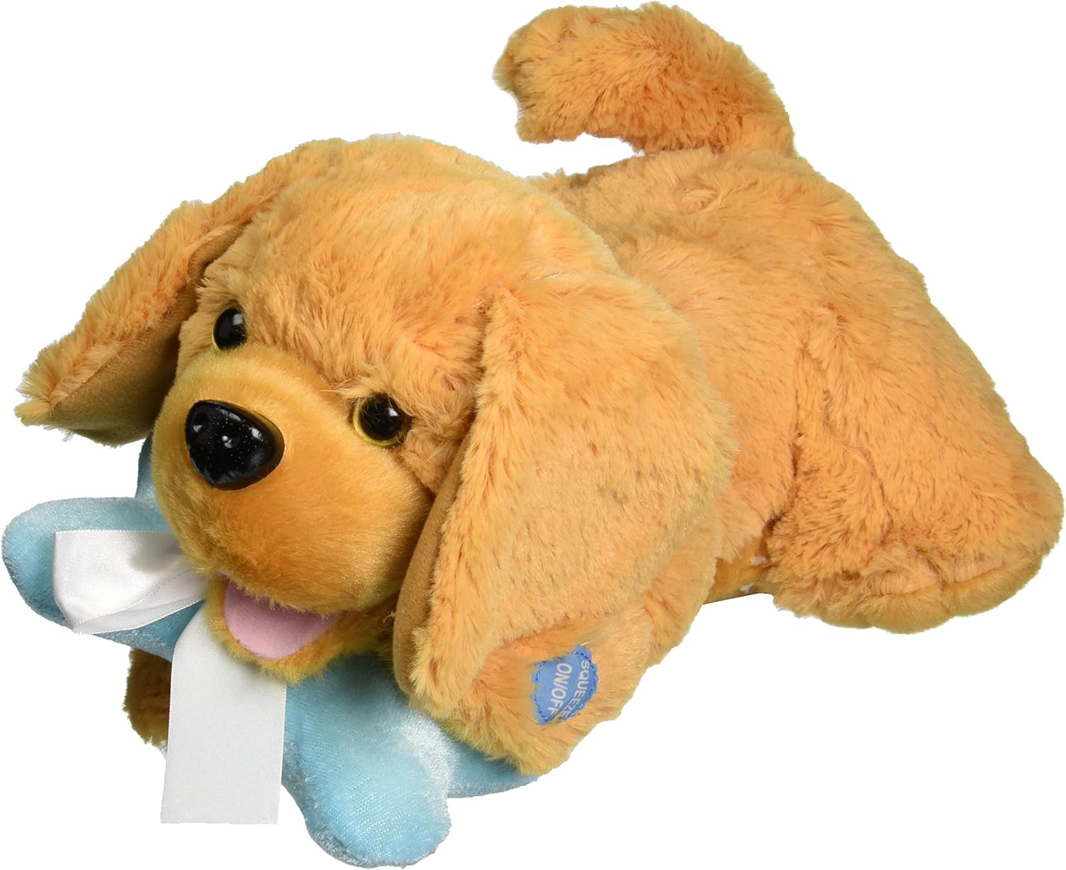 Chantilly Lane "Count On Me" Buddy The Golden Puppy, Mouth Moves and Tail Wags While Singing, 12"