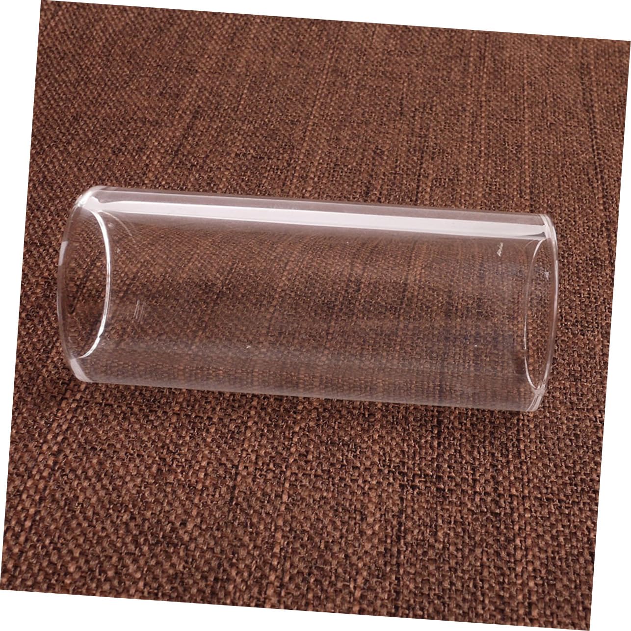 GOOHOCHY Keep Guitar from Sliding Glass Guitar Slide Medium Bottleneck Skin Friendly Slide for Players