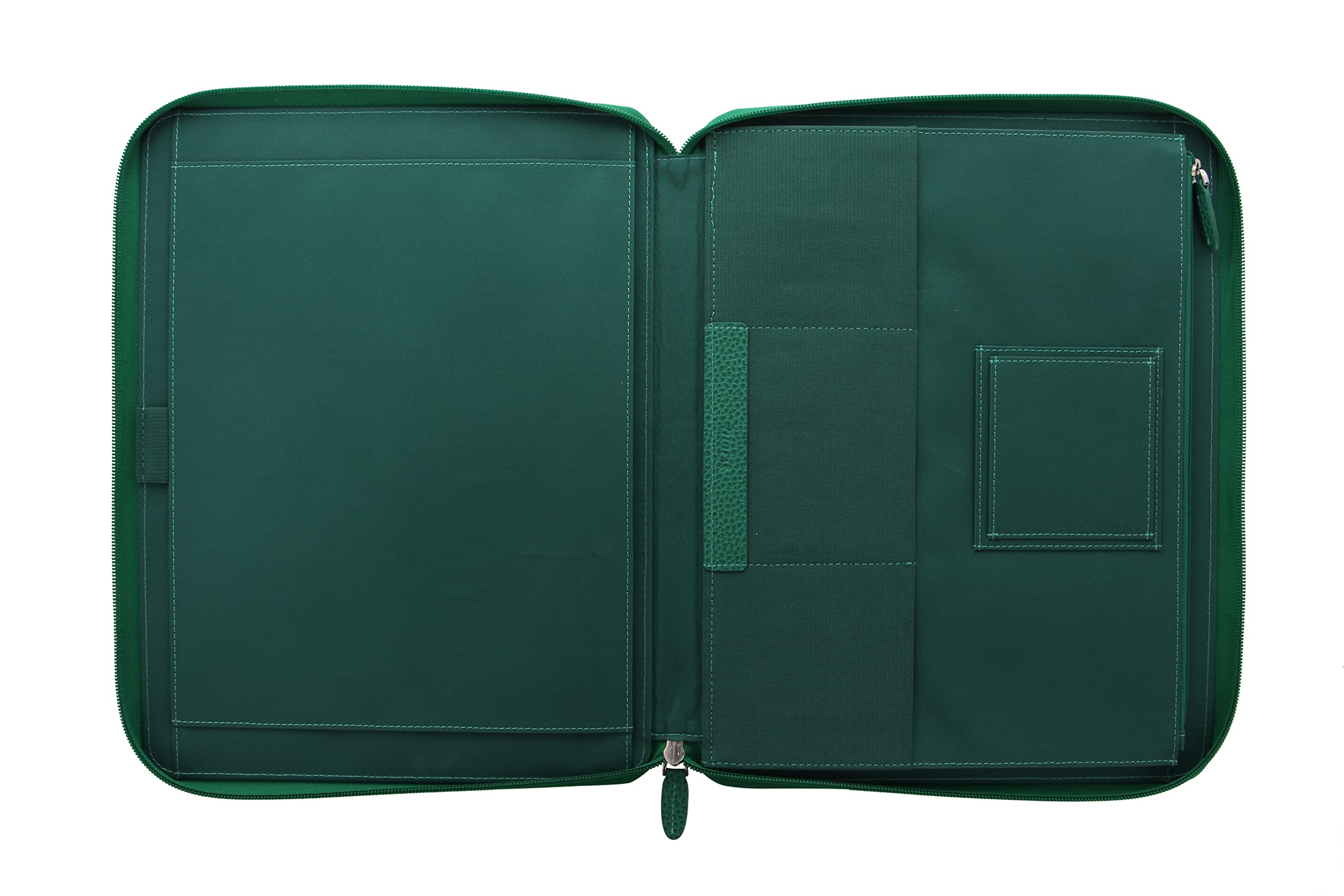 Finsbury - Funda con cremallera (tamaño A4), color verde bosque