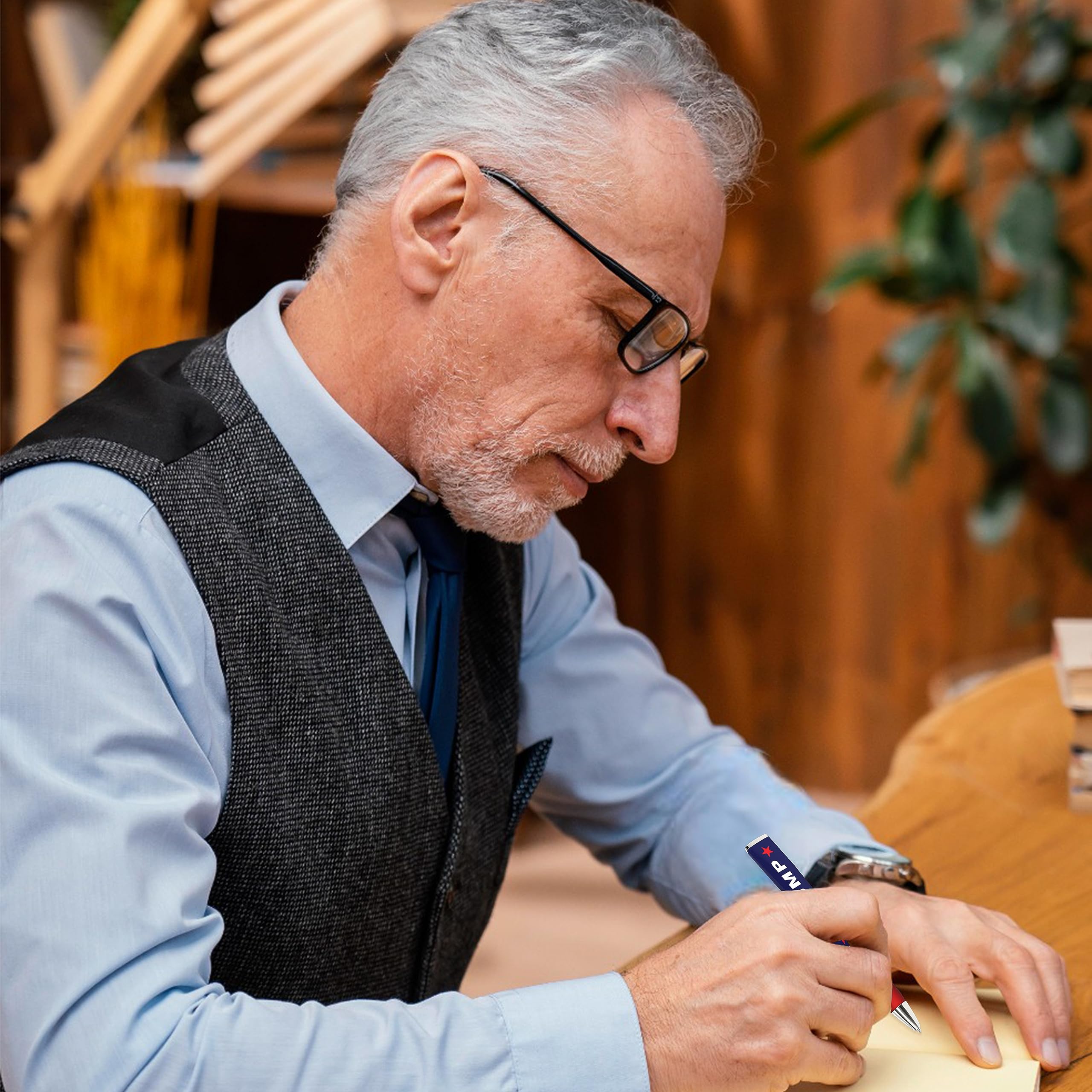 BLUE 3x5 MAGA Country Donald Trump 2024 Flag 5X3 Make America Great Banner 100D - Foto 12