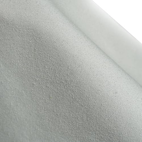 Cottnation - Forro de tela de lona 100% algodón 0.5 yardas x 59 pulgadas, muselina de color natural, tela de lino de peso medio, natural sin