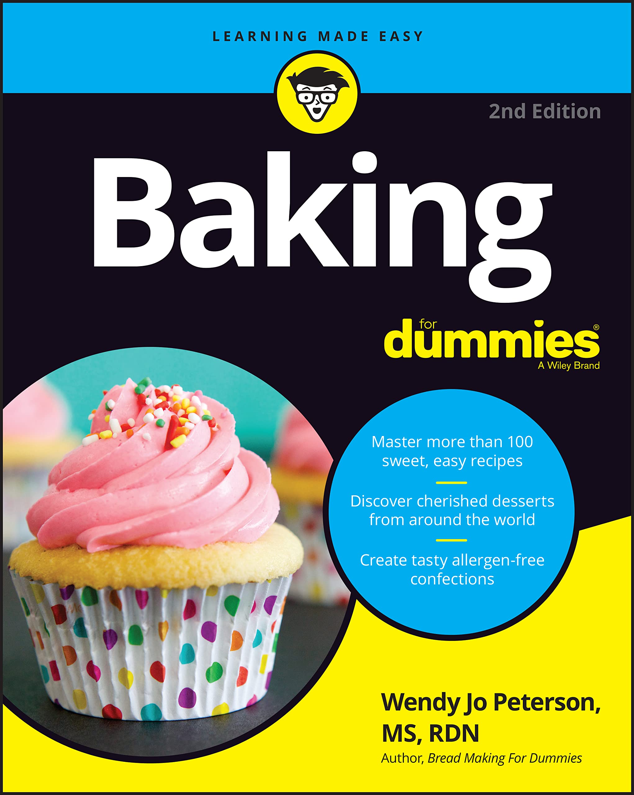 Baking for Dummies by Wendy Jo Peterson (2023, Trade Paperback)