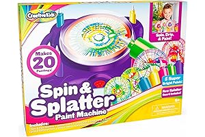 Creative Kids Spin & Splatter Paint Machine: Unbound Artistic Expression for Little Picassos