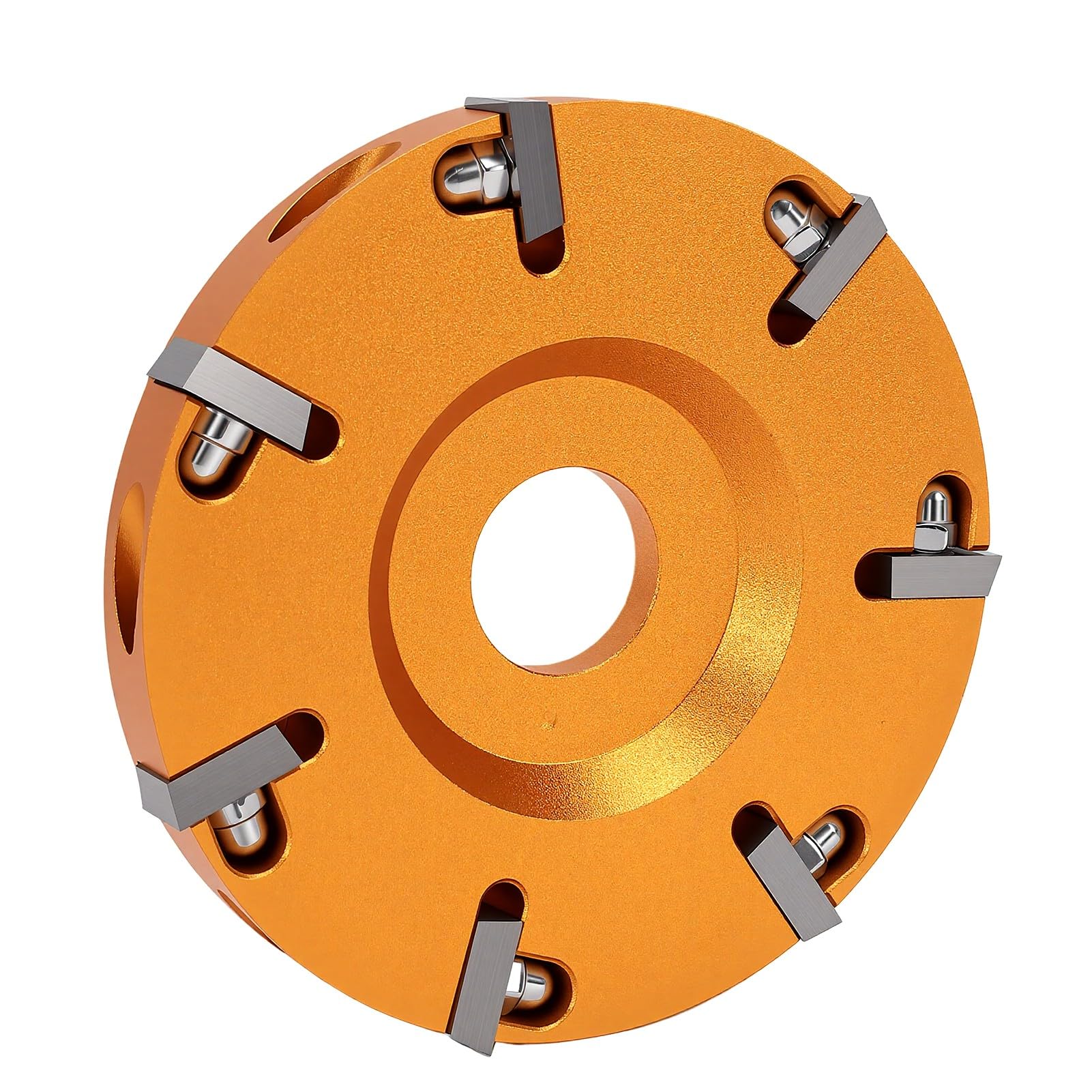 Haofy Disco de Corte de Pezuñas 7 Dientes Muela Abrasiva de Corte de Pezuñas para Ganado para Accesorio de Amoladora Angular Aleación de Aluminio Acero Inoxidable Uso de Doble Cara