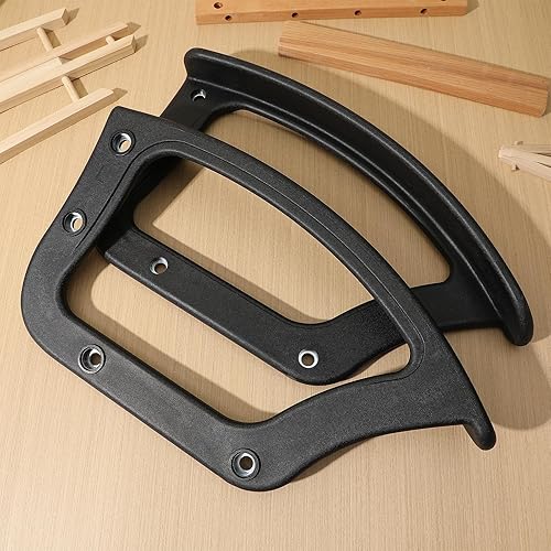 Miniatura 4 de 2 anillos de plástico para reposabrazos de silla de oficina, repuesto para sillas de juegos de escritorio, accesorios para reposabrazos para
