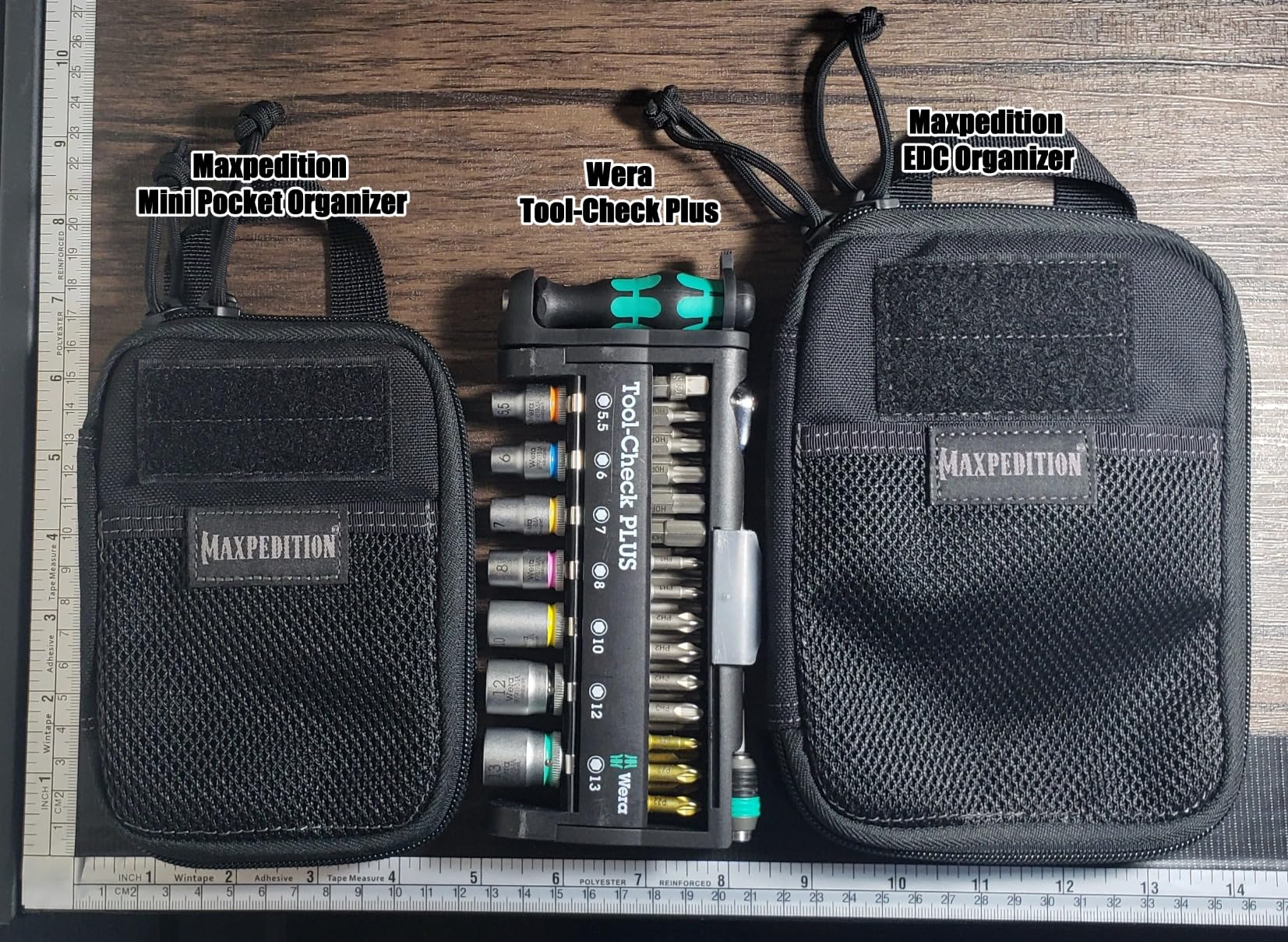 Wera 056490 Tool-Check Plus Bit Ratchet Set with Sockets - Metric photo review