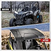 Vista 6 de Maverick Trail Sport Commander - 2 piezas combinadas de techo duro para Can-Am Maverick Sport/Trail 2018-2024, accesorios Can-Am Commander