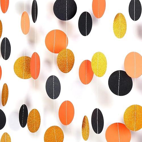 Miniatura 19 de Guirnalda holográfica iridiscente de decoración de fiesta de discoteca – 52 pies para despedida de soltera para baby shower, suministros de Rómbico