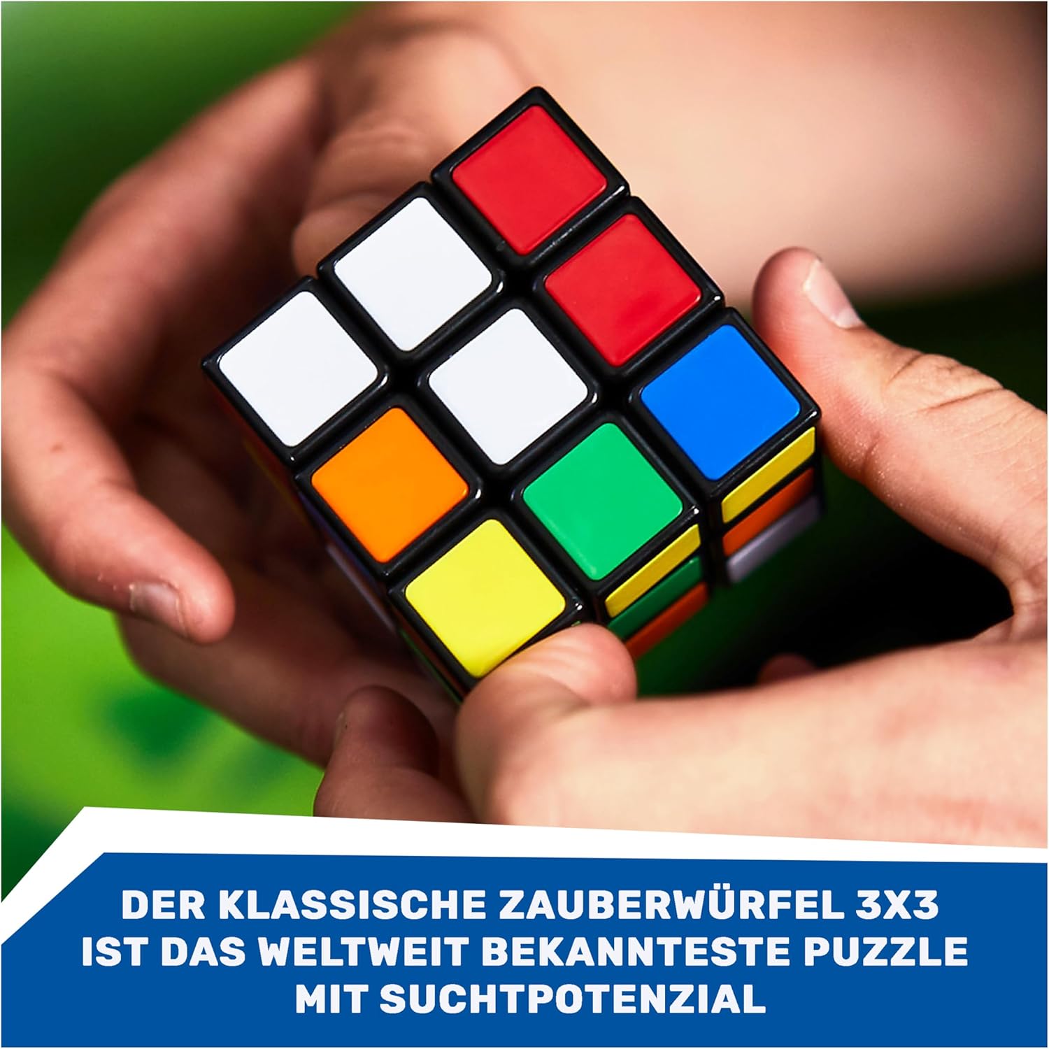 Rubik’s Cube, The Original 3x3 Colour-Matching Puzzle, Classic Problem-Solving Cube
