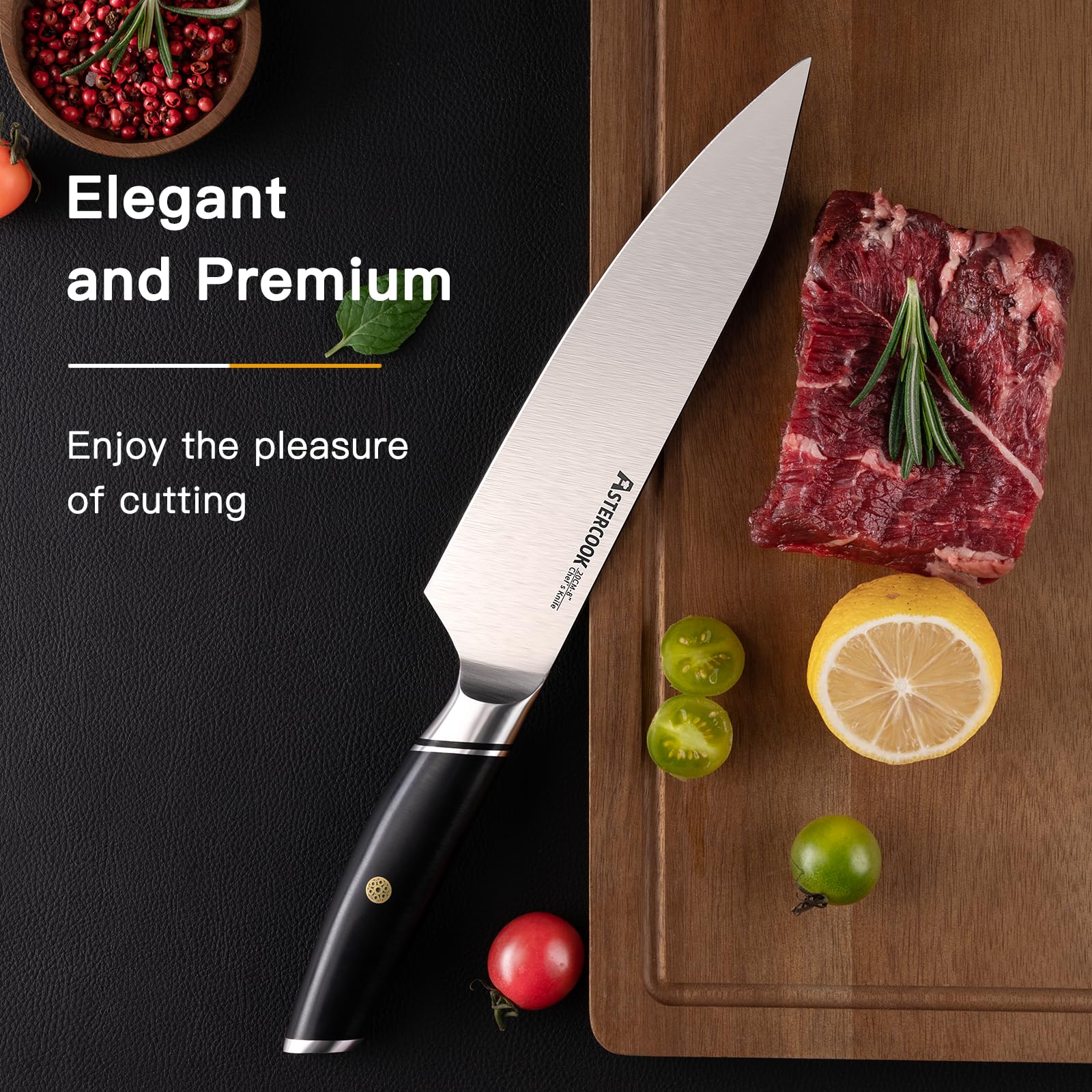 Astercook 8 Inch Professional Kitchen Chef Knife — Amazon image 2