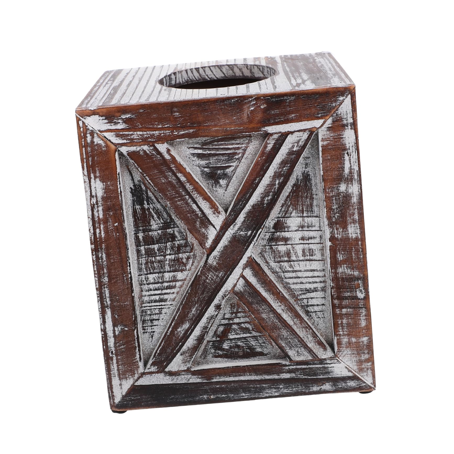 MUCKLILY Box Vintage Tissue Holder Elegant Tissue Box Cover for Home Restaurant Decor Design Stylish Napkin Dispenser