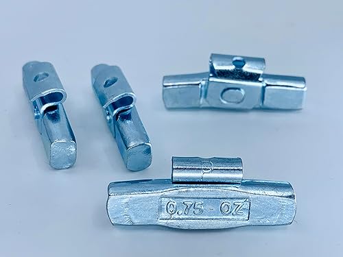 Gallardo Tire Products  FE 0.75 oz - Pesos de rueda con clip serie P para llantas de acero (25 unidadespaquete)