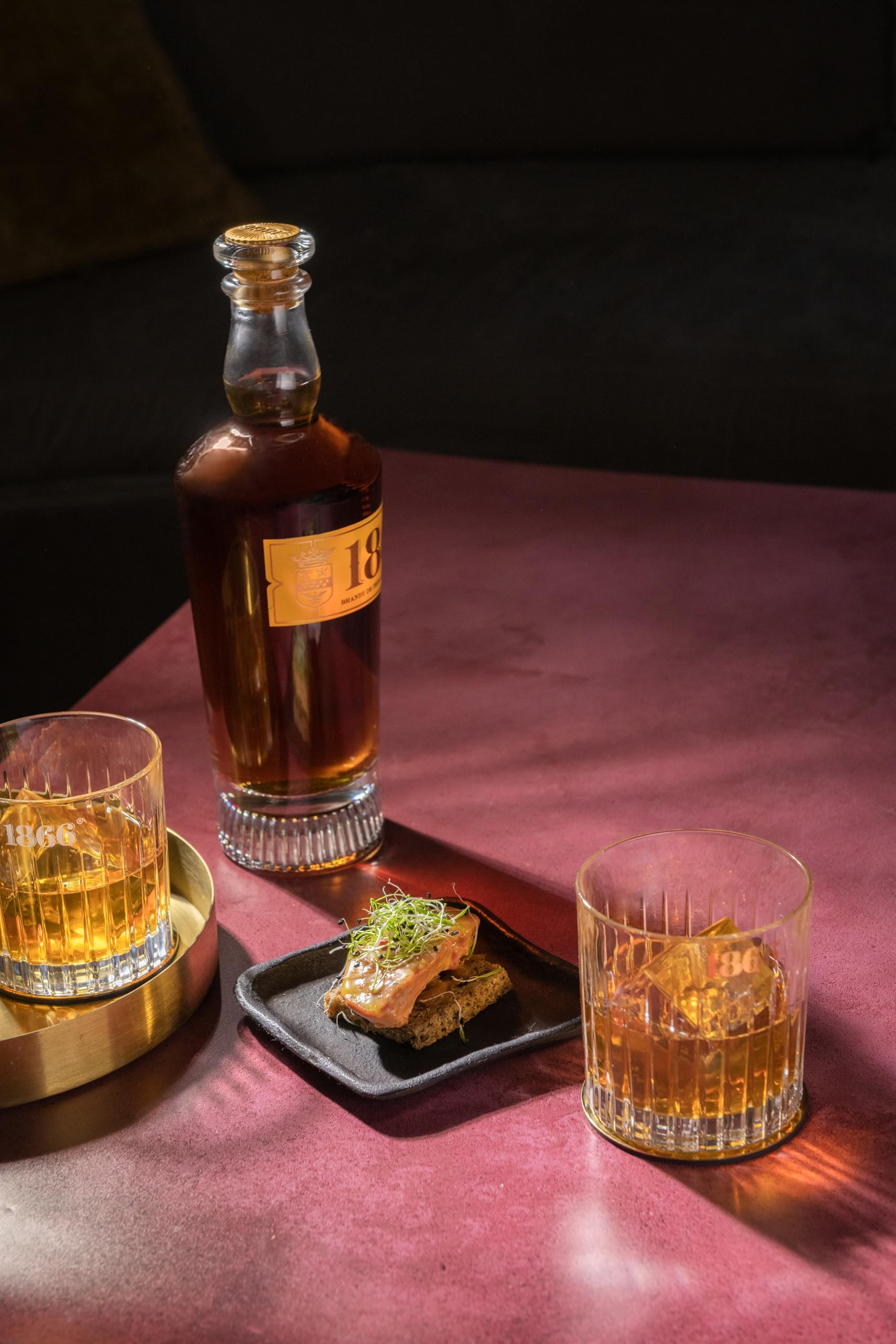 1866 Brandy DO Jerez Solera Gran Reserva - 700 ml con estuche