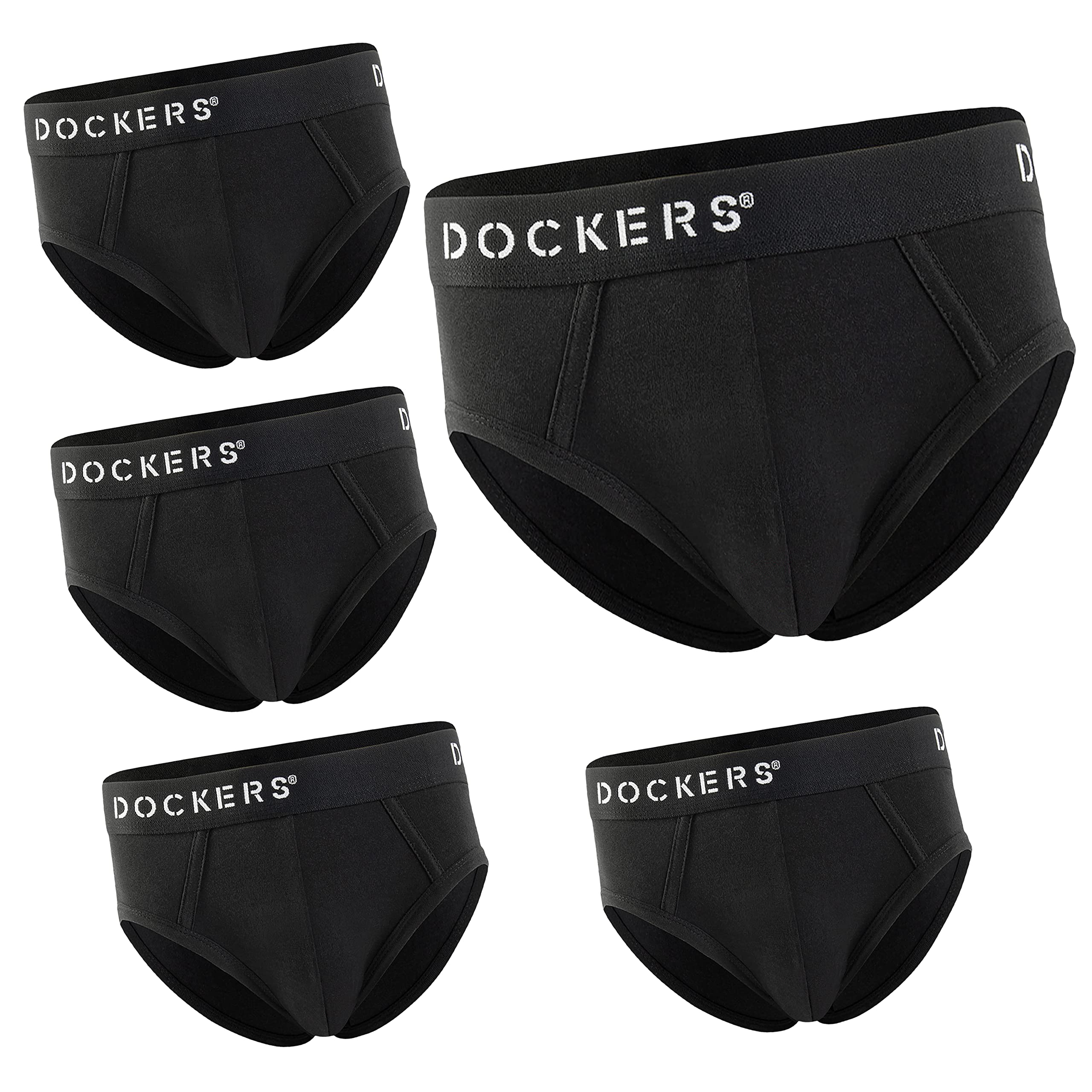 Buy Mens Briefs Underwear Pack, Stretch Cotton Underwear for Men, Pack