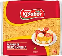 KiSabor, Farinha de Milho Amarela, 1 Kilo