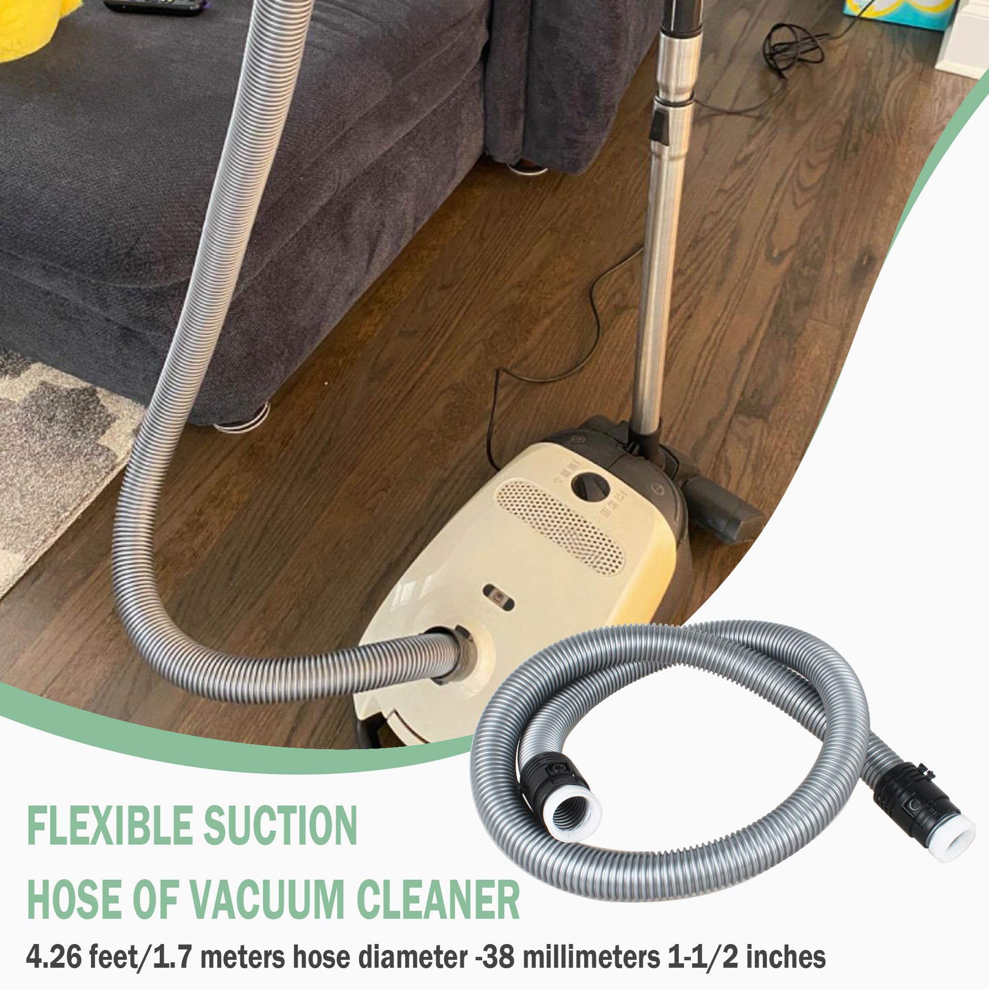 Tubo Flessibile Per Aspirapolvere Miele Classic C1 C2 Cat - Foto 9