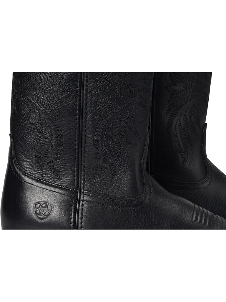 Black Ariat Sport Narrow Cutter Toe Cowboy Boot