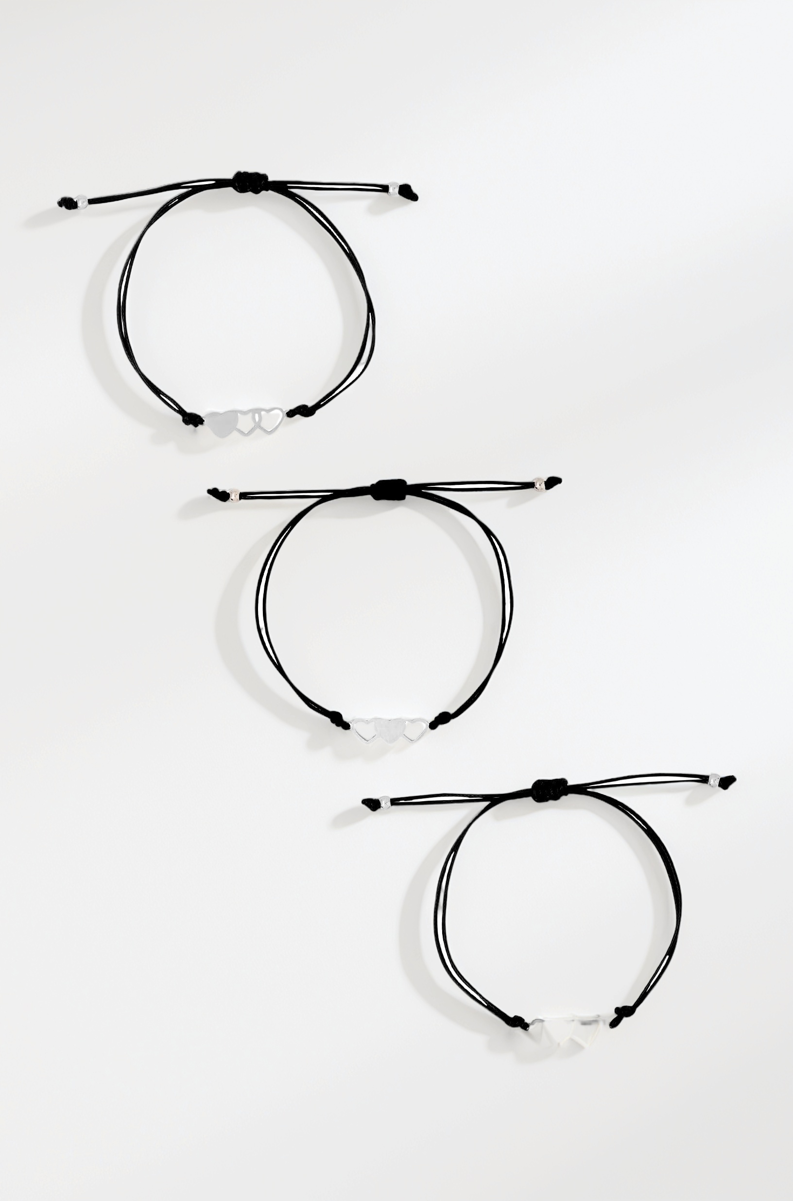 Bracelet for Women and Girls Fashion Silver Friendship Bracelets for Women Girls | Heart Shaped Friendship Bands Bracelet |Gift for Best Friend Friendship Bff Bracelets