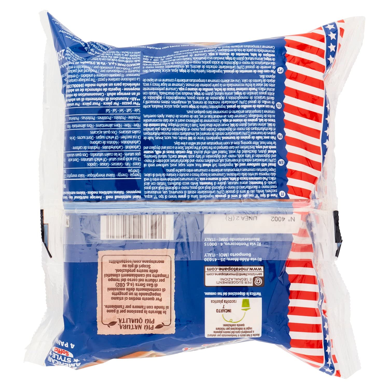 Morato Hot Dog Américain Pré-Découpé, 250g