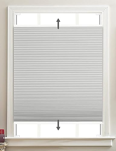 FRANK GOODMAN Persianas opacas de arriba hacia abajo, persianas de arriba hacia abajo, persianas de abajo hacia arriba, persianas de panal de abeja,