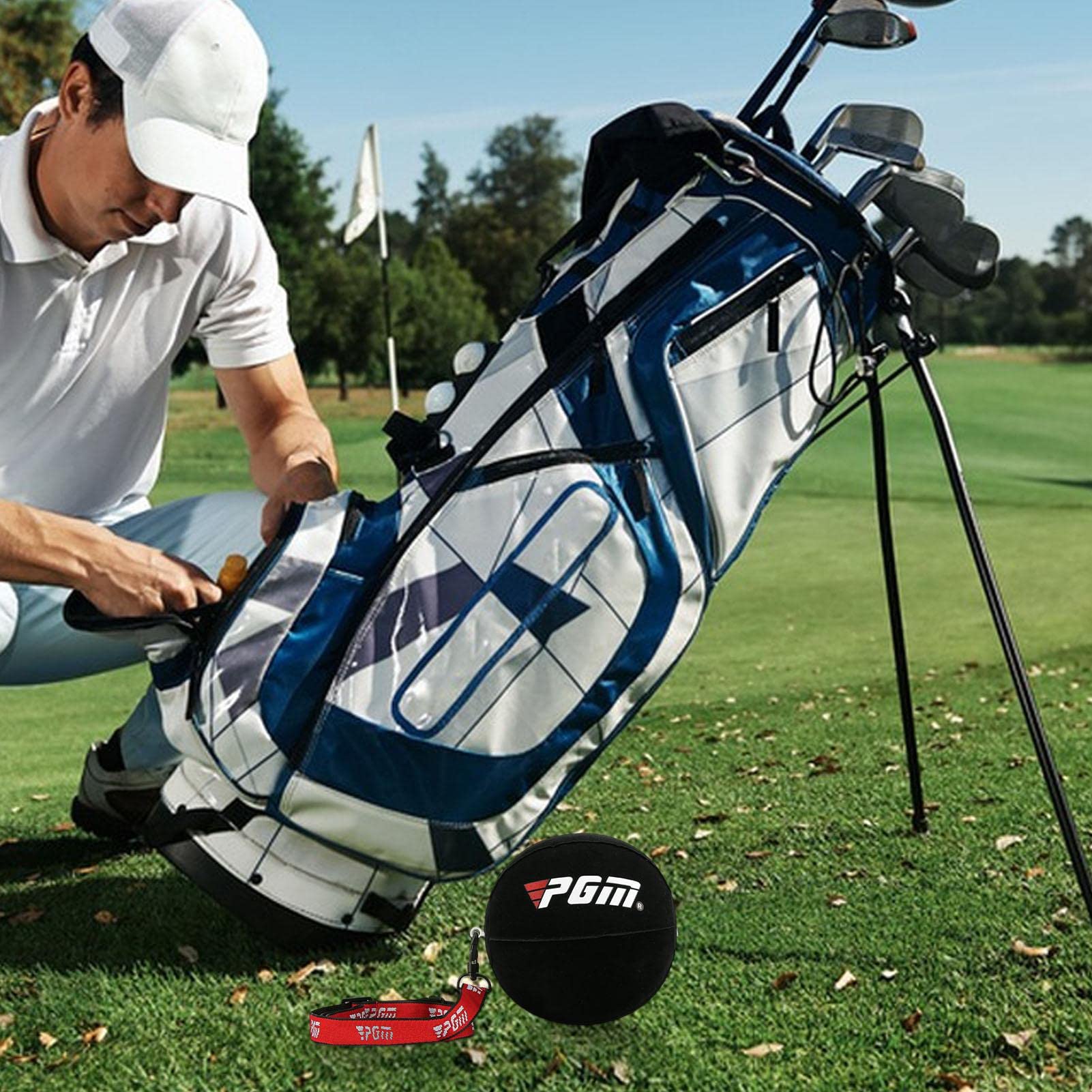 Bola Entrenamiento Golf | Ayuda al Entrenamiento Pelota Golf - Ayudas Corrección Movimiento Pelota Inflable Golf para la Práctica