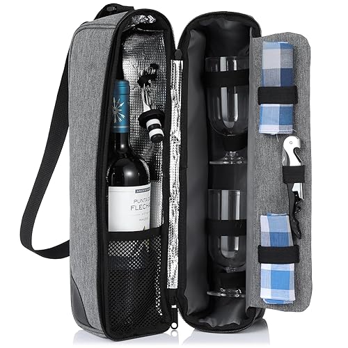 Wine Bag, Wine Cooler Bag for Gift, Wine Bottle Carrier
