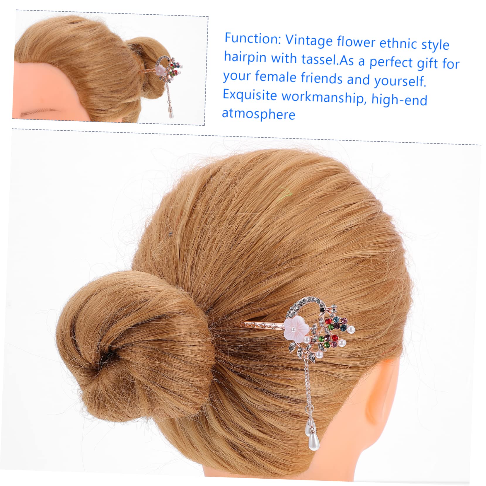 DOITOOL 12stücke Antike Haarnadeln Mit Zarten Perlen Und Dekorativen Quasten Für Hochzeiten Partys Und Tänze Haaraccessoires Für Und Mädchen
