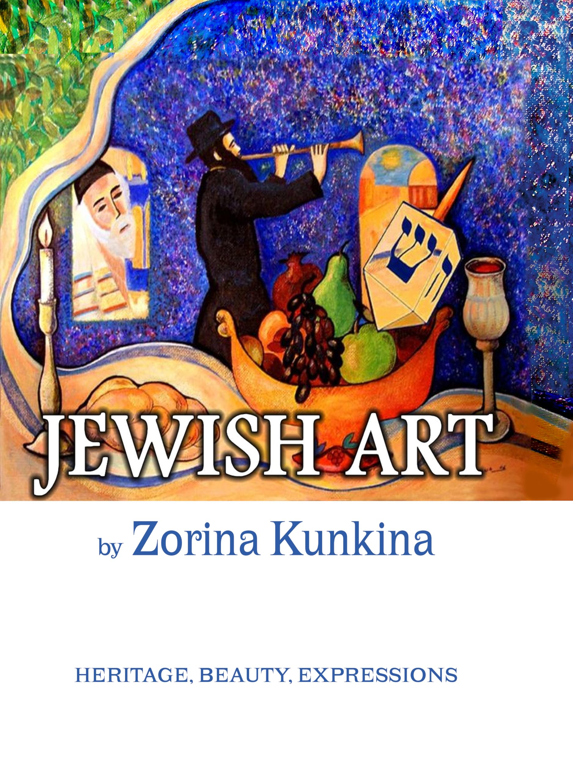 Jewish Art Zorina Kunkina beau livre de table basse salon chic
