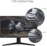 Vista 3 de ASUS TUF Gaming VG27AQL1A 27 inches HDR Monitor (Renewed)