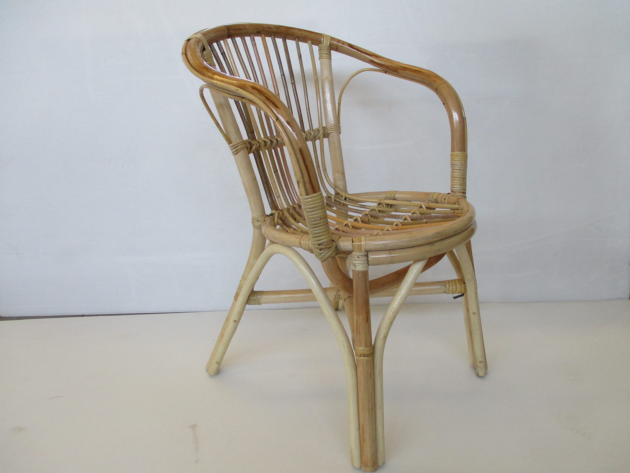 poltrona vimini rattan per interno ed esterno giardino patio ristorante