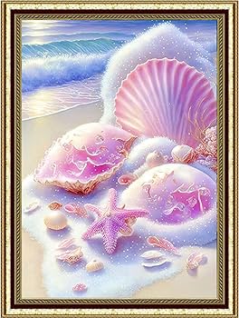 Amazon.co.jp: AN-diaart オーロラビーズ使用 ダイヤモンド