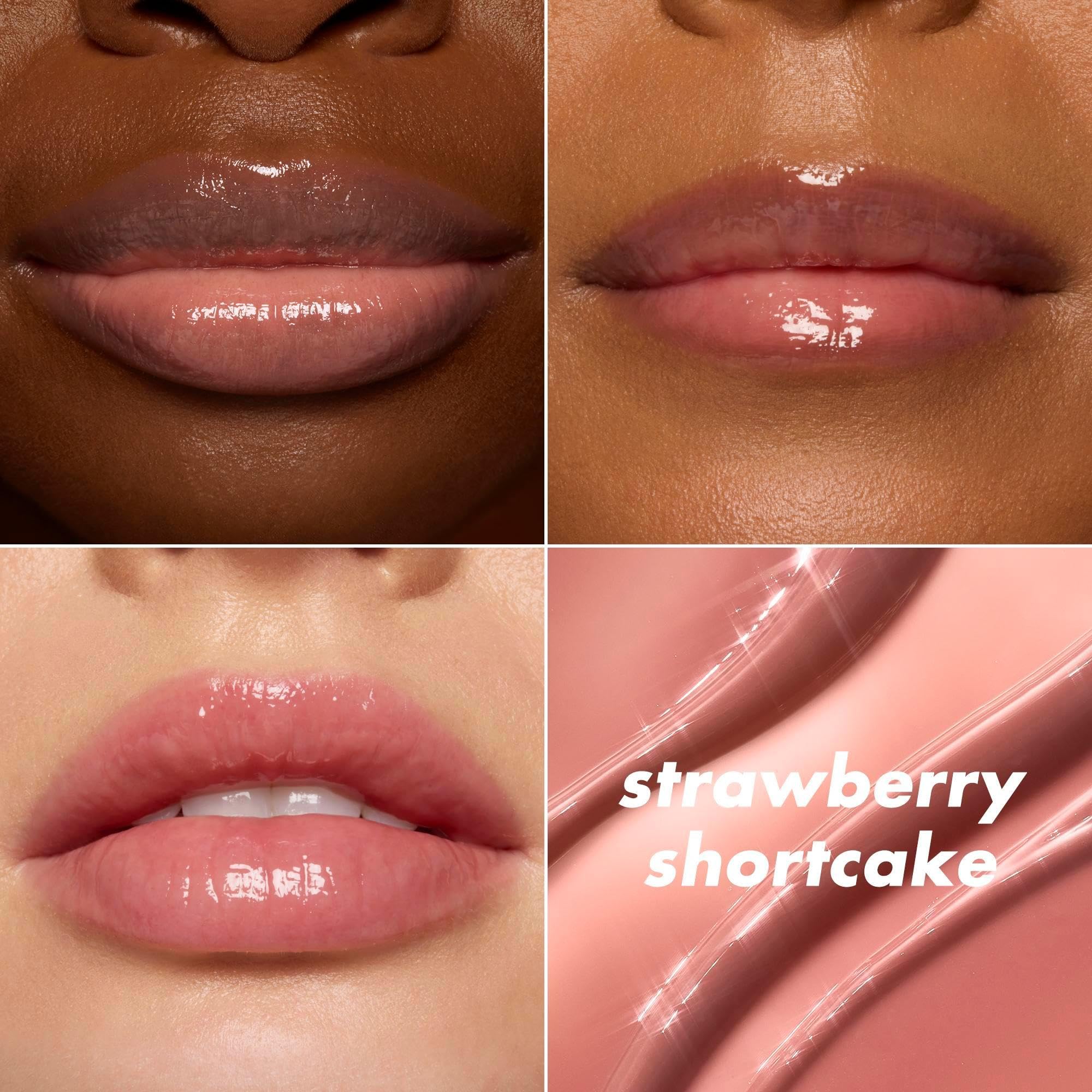 e.l.f. Glow Reviver Melting Lip Balm, Hydrating Tinted Lip Balm For A Glossy Finish & Soft, Supple Lips, Vegan & Cruelty-Free, Strawberry Shortcake - 3