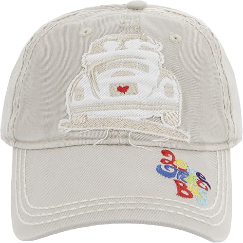 BRISA VW Collection - Gorra de béisbol ajustable para Volkswagen Samba Bus T1 Camper Van Beige, Beetle/Jeans, T1 Bus/Surf/Negro, El mejor paseo/azul BRISA VW Collection - Gorra de béisbol ajustable para Volkswagen Samba Bus T1 Camper Van Beige, Beetle/Jeans, T1 Bus/Surf/Negro, El mejor paseo/azul