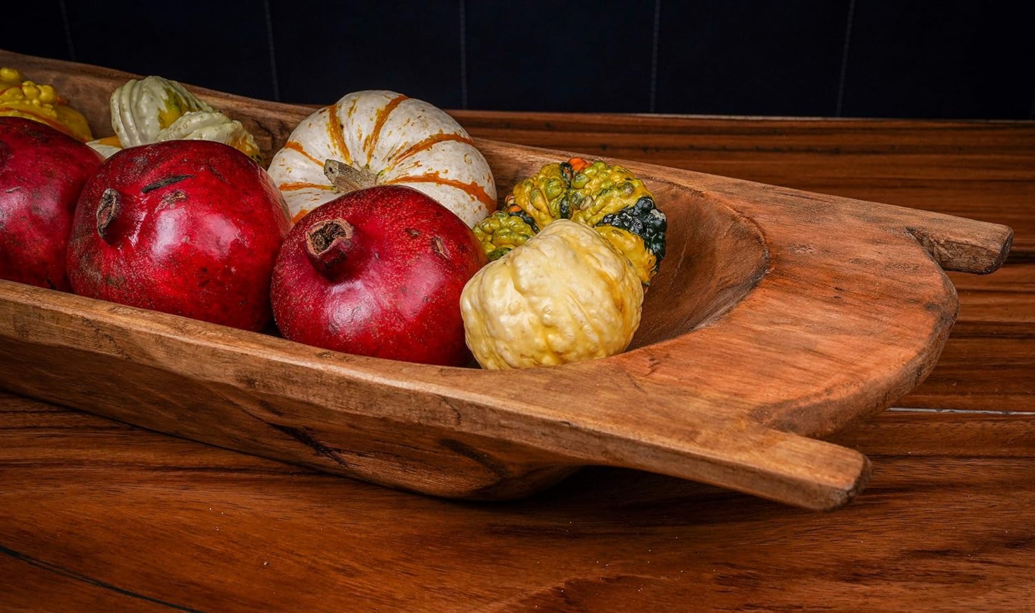 Eurostyle Deep Trencher Dough Bowl With Handles-Batea