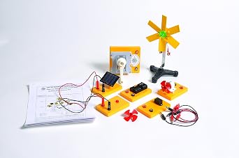 United Scientific Energy Conversion Kit | Science Education Kit Designed for Any Classroom or Home | 7 Piece Kit | 1 Each