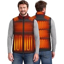 Men Heated Vest With Battery Pack Included 16000mAh for Winter