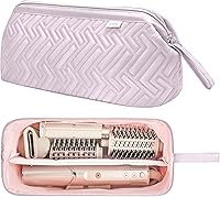 Vista 13 de Leudes Bolsa de viaje para herramientas para el cabello, estuche de transporte portátil de tiburón Flexstyle, estuche para secadora de pelo de Verde