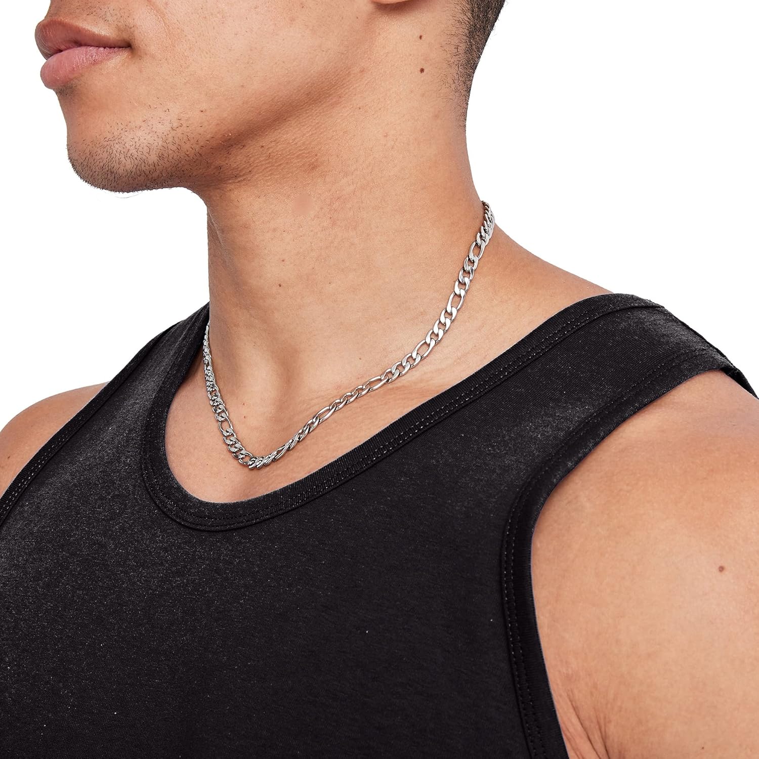 Hanes Mens Essentials Tank Top Pack, Midweight Cotton Tanks, Sleeveless Shirts, 3-Pack - Image 3