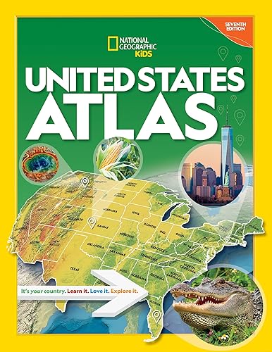 National Geographic Kids United States Atlas 7th edition (The National Geographic Kids)