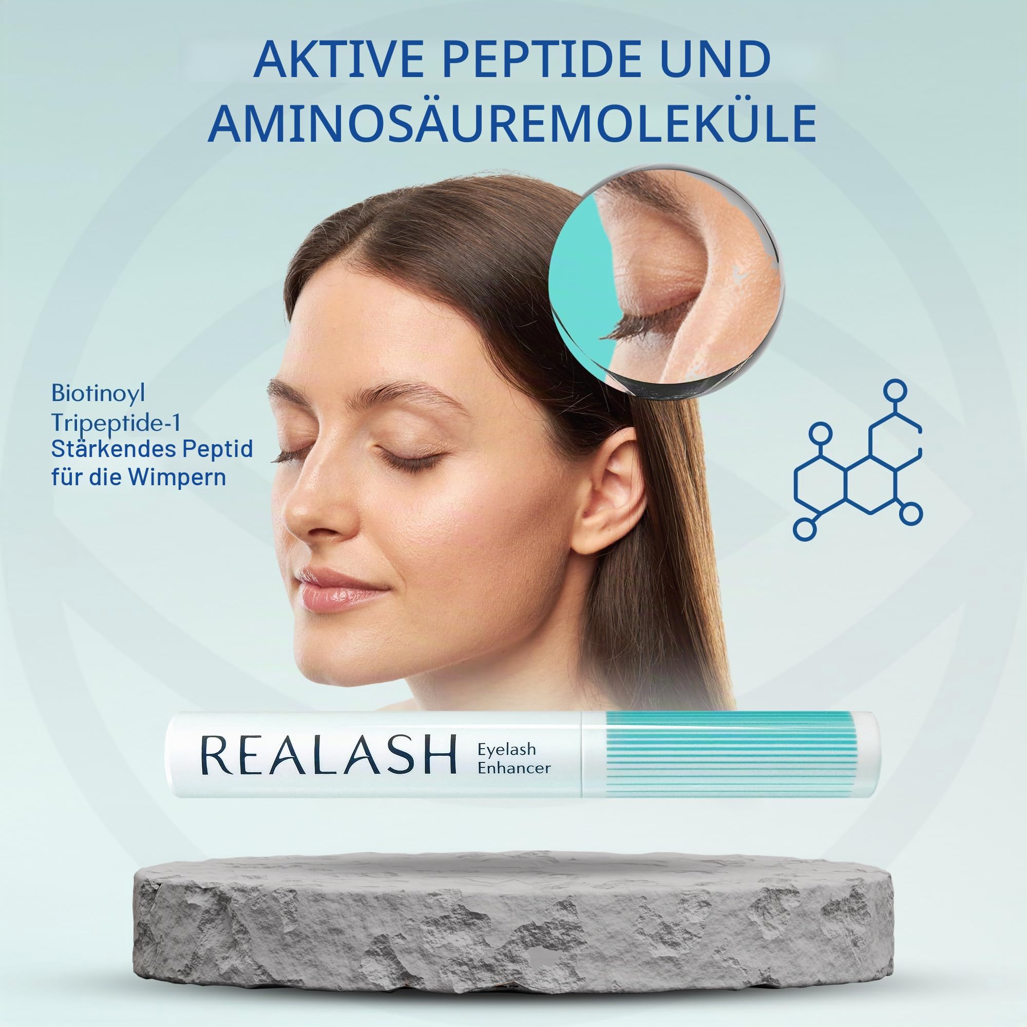 ORPHICA Brow & Realash Set - Wimpernserum 3 ml + Augenbrauen Serum 4 ml - Conditioner für sichtbares Wachstum, Booster Hair Growth Gel