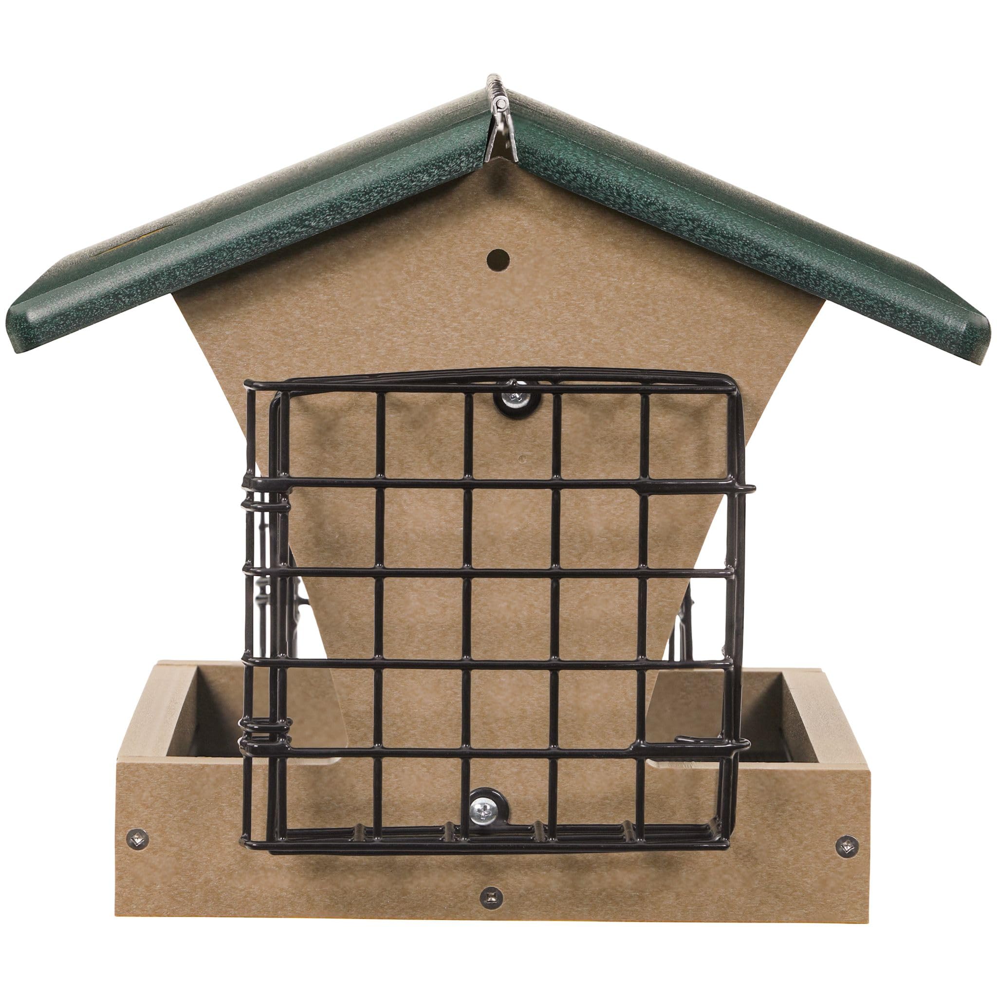 Birds Choice 4 Qt. beidseitigen Hopper mit Talg Körbe